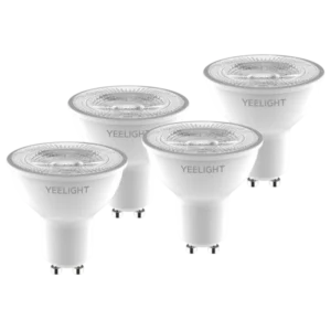 Opiniones ❤️2026❤️ Pack x4 Yeelight GU10 Smart Bulb W1 LED Dimmer