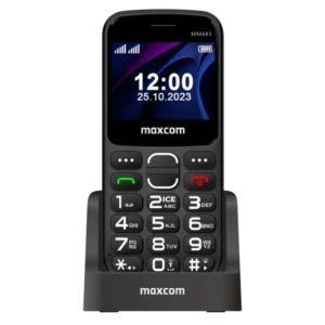 Maxcom MM443 2.34' 4G Botones Grandes Botón SOS Base de carga Negro Opiniones ❤️2026❤️ Maxcom MM443 2.34' 4G Botones Grandes Botón SOS Base de carga Negro