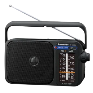 Panasonic RF-2400D AM/FM Negro. Opiniones ¿Vale la pena en julio de 2026?.