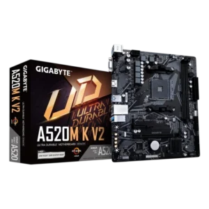 Gigabyte A520M K V2 AMD Zócalo AM4 64GB Micro ATX Negro Opiniones ❤️2026❤️ Gigabyte A520M K V2 AMD Zócalo AM4 64GB Micro ATX Negro