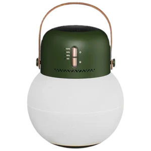 Luz de camping al aire libre con Altavoz Bluetooth Verde. Opiniones ¿Vale la pena en julio de 2026?.