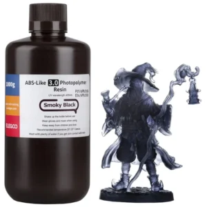 ELEGOO Resina ABS V3.0 Negra Ahumada Para Impresoras 3D de Resina LCD 1KG ELEGOO Resina ABS V3.0 Negra Ahumada Para Impresoras 3D de Resina LCD 1KG. Opiniones ¿Vale la pena en julio de 2026?.