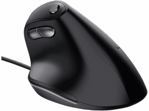 Opiniones en julio de 2026 Trust Bayo Con Cable 4200 dpi Diseño vertical Ergonómico 79% de plástico reciclado Negro