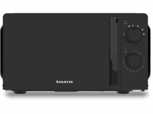 Taurus Ready Ver.II 700 W 6 Niveles de Potencia 20l Temporizador 30 min Descongelación Luz Interior Puerta de Cristal Black. Opiniones ¿Vale la pena en julio de 2026?.