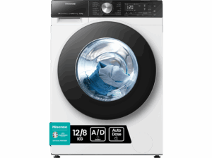 Hisense WD5S1245BW 12 kg/8 kg Motor Inverter WiFi 1400 rpm Autodosificacicón Blanco. Opiniones ¿Vale la pena en julio de 2026?.