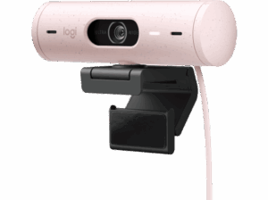 Opiniones en julio de 2026 Logitech Brio 500 Full HD 1080p Enfoque automático Micrófono con reducción de ruido Rosa