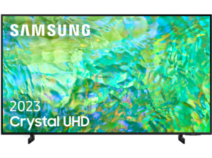 Samsung TU43CU8000KXXC Diseño AirSlim Crystal UHD 4K Samsung Gaming Hub Smart TV powered by Tizen Negro. Opiniones ¿Vale la pena en julio de 2026?.