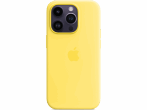 APPLE funda de silicona con MagSafe para el iPhone 14 Pro Amarillo canario
