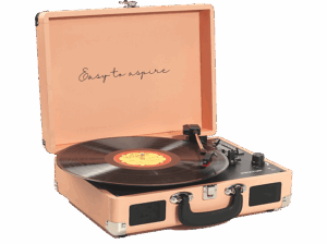 Prixton VC400 78 rpm Bluetooth 2 Altavoces de 3W Formato WAV Peach. Opiniones ¿Vale la pena en julio de 2026?.