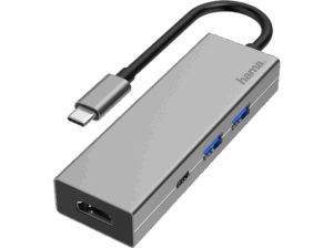 Hama 00200107 2x USB-A 1x USB-C 1x HDMI 5000 Mbit/s 4K Gris. Opiniones ¿Vale la pena en julio de 2026?.