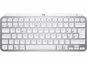 Logitech MX Keys Mini Para Apple Mac/Windows Bluetooth 10 días Gris Pálido