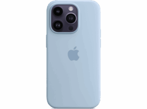 APPLE funda de silicona con MagSafe para el iPhone 14 Pro Azul celeste