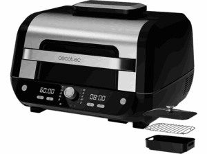 Cecotec Cecofry FireDome 8000 Pro 1700 W 8 l Doble resistencia 12 modos 4 niveles de grill Incluye 4 accesorios Silver Black. Opiniones ¿Vale la pena en julio de 2026?.