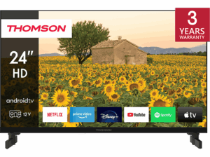 Thomson 24HA2S13C HD ARM CA55 Quad core Adaptador 12 V Android TV Negro. Opiniones ¿Vale la pena en julio de 2026?.