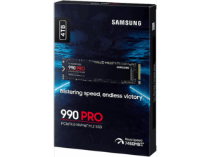 Samsung MZ-V9P4T0B 990 PRO 4TB  PCI Express 4.0 Negro. Opiniones ¿Vale la pena en julio de 2026?.