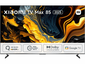 Xiaomi TV Max 85 QLED 4K Smart TV con Google 120-240Hz Dolby Vision - Atmos Gris oscuro Xiaomi TV Max 85 QLED 4K Smart TV con Google 120-240Hz Dolby Vision – Atmos Gris oscuro. Opiniones ¿Vale la pena en julio de 2026?.