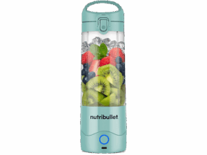 nutribullet Portable NBP003LBL Batidora personal Vaso portátil 0.475 l Asa transportable Carga USB-C 2000 mAh Azul claro. Opiniones ¿Vale la pena en julio de 2026?.