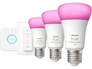 Philips Hue Bridge + 3 Bombillas inteligentes E27 9.5W 1100 lm Luz Blanca y Colores + Regulador. Opiniones ¿Vale la pena en julio de 2026?.