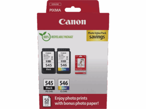 Canon PG-545/CL-546 8 ml 180 páginas por cartucho 50 Hojas Papel Fotográfico Satinado Negro Color (cian magenta amarillo) Opiniones ❤️2026❤️ Canon PG-545/CL-546 8 ml 180 páginas por cartucho 50 Hojas Papel Fotográfico Satinado Negro Color (cian magenta amarillo)