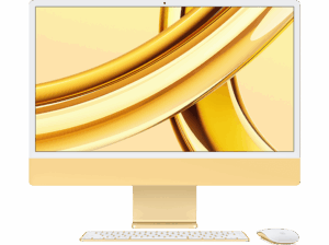 Apple iMac (2023) Z19FBASE 24″ Retina 4.5K Chip M3 CPU de 8 núcleos GPU de 10 núcleos 8GB de RAM 1TB de SSD Amarillo. Opiniones ¿Vale la pena en julio de 2026?.
