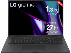 LG 17Z90SP-E.AD75B 17″ WQXGA Intel® Evo™ Edition Core™ Ultra 7-155H 32 GB RAM 512 GB SSD GeForce RTX™ 3050 W11H Negro Obsidiana. Opiniones ¿Vale la pena en julio de 2026?.