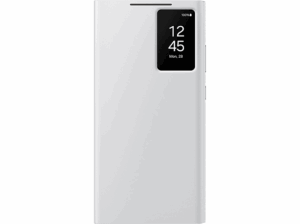 Samsung Para Galaxy S24 Ultra Tapa de libro Smart Clear View Wallet Blanco. Opiniones ¿Vale la pena en julio de 2026?.