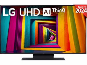 LG 43UT91006LA UHD 4K Procesador Inteligente 4K α5 Gen7 Smart TV DVB-T2 (H.265) Negro. Opiniones ¿Vale la pena en julio de 2026?.