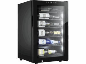 La Sommelière Collection 22 Botellas 6 estantes Control temperatura Iluminación LED Negro. Opiniones ¿Vale la pena en julio de 2026?.