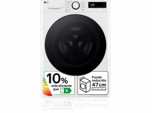 LG F2WR5S08AGW Serie fondo especial 500 8 kg 1200 rpm 12 programas  AI Direct Drive™ Steam™ Blanco. Opiniones ¿Vale la pena en julio de 2026?.