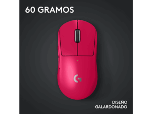 Logitech G Pro X Superlight 2 Lightspeed Inalámbrico-USB 32.0000ppp PC-Mac Botones personalizables Sensor Hero Magenta. Opiniones ¿Vale la pena en julio de 2026?.