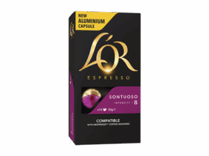 Cápsulas monodosis LOR Espresso Sontuoso 08 pack de 10 compatible para Nespresso. Opiniones ¿Vale la pena en julio de 2026?.