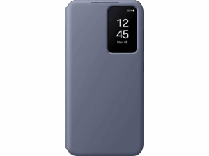 Samsung Para Galaxy S24 Tapa de libro Smart Clear View Wallet Violeta. Opiniones ¿Vale la pena en julio de 2026?.