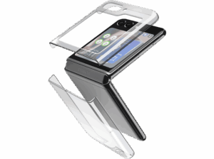 Opiniones en julio de 2026 CellularLine CLEARCSGALZFLIP5T Para Samsung Galaxy Z Flip5 Resistente a golpes y rayones Transparente