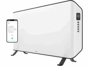 Duux Edge 1000 W 2 niveles calor Temporizador 24h Control a distancia Blanco