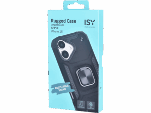 Isy ISC 6106 Compatible con iPhone 16 Resistente a Golpes Soporte Plegable Integrado Negro. Opiniones ¿Vale la pena en julio de 2026?.