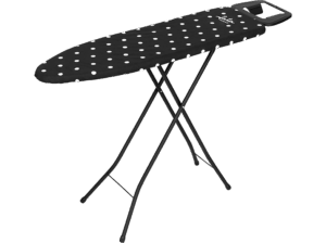 Jata Premier  110x32cm Altura ajustable Funda de algodón 100% Patas antideslizantes Negro. Opiniones ¿Vale la pena en julio de 2026?.