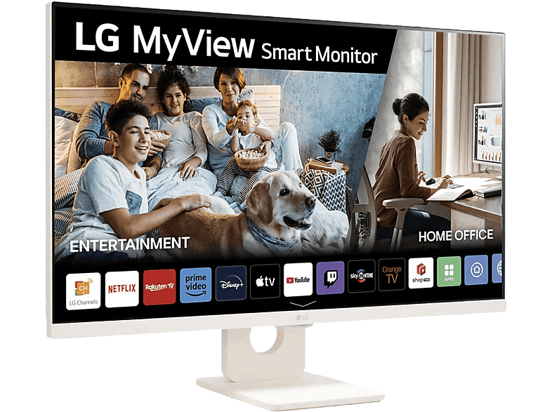 LG 32SR50F-W 32 Full-HD 5 ms 60 Hz Smart TV webOS23 HDR10 HDMI 2.1 Blanco