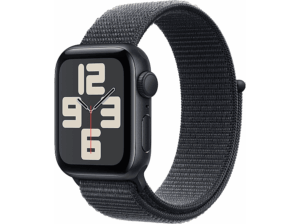 Apple Watch SE (2024) GPS 40 mm Caja de aluminio Medianoche Vidrio delantero Ion-X Correa Loop deportiva Tinta. Opiniones ¿Vale la pena en julio de 2026?.