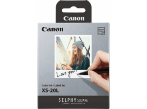 Opiniones en julio de 2026 Canon XS-20L Para Canon Canon Selphy Square QX-10 20 impresiones Blanco