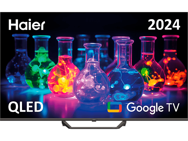 Haier S80E Series H55S80EUX Smart TV (Google TV) HDR 4K Direct LED Dolby Audio Dbx-tv Negro