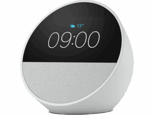 Amazon Echo Spot (modelo 2024) Sonido de calidad y Alexa Blanco. Opiniones ¿Vale la pena en julio de 2026?.
