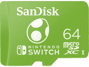 SanDisk Licencia Nintendo® 64 GB Para Nintendo Switch 100 MB/s Edición Yoshi Verde. Opiniones ¿Vale la pena en julio de 2026?.