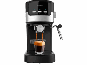 Cecotec Power Espresso 20 Pecan 20 bar 1100 W 1.25 l 2 tazas Vaporizador Manómetro Black. Opiniones ¿Vale la pena en julio de 2026?.