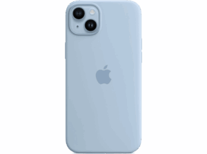APPLE funda de silicona con MagSafe para el iPhone 14 Plus Azul celeste