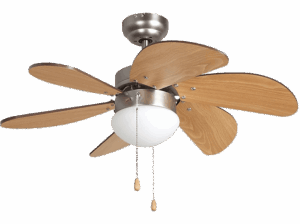 Orbegozo CP 15075 N 50 W 3 velocidades 6 aspas de madera Opción lámpara. Opiniones ¿Vale la pena en julio de 2026?.