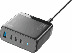CellularLine ACHUSBGAN4PD150WK 150 W 3 puertos USB -C 1 Puerto USB -A Universal Negro. Opiniones ¿Vale la pena en julio de 2026?.