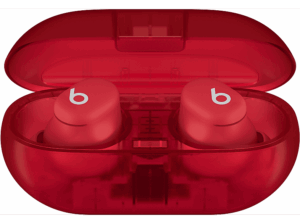 Beats Solo Buds Auriculares inalámbricos 18 horas de autonomía Bluetooth Clase 1 Apple Android Micrófono integrado Rojo transparente. Opiniones ¿Vale la pena en julio de 2026?.