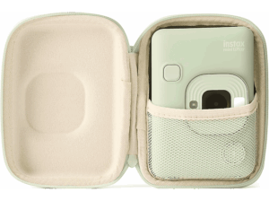 Fujifilm Instax Mini Liplay Case Terciopelo Cierre de Cremallera Matcha Green. Opiniones ¿Vale la pena en julio de 2026?.