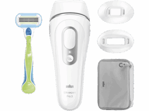 Opiniones ❤️2026❤️ Braun Luz Pulsada Silk·expert Pro 3 PL3122 Depilación permanente 2 modos suavidad Tecnología Skin Pro Blanco