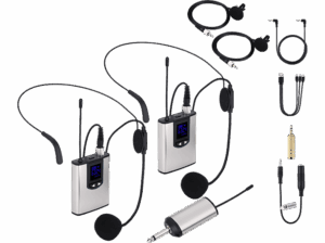NK IG33008KIT 2TX+1RX De clip y cabeza Adaptador cámara Plata y negro. Opiniones ¿Vale la pena en julio de 2026?.